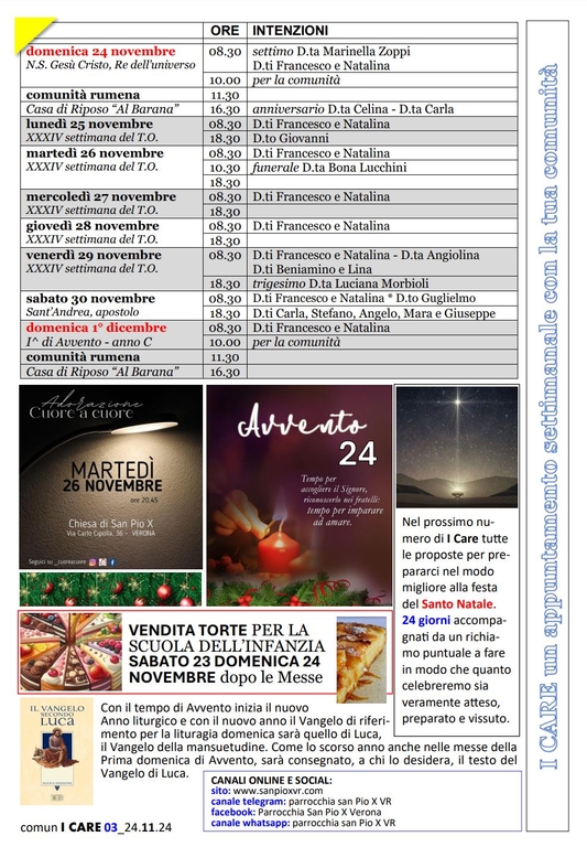 Comun I Care 24 Novembre pagina 2